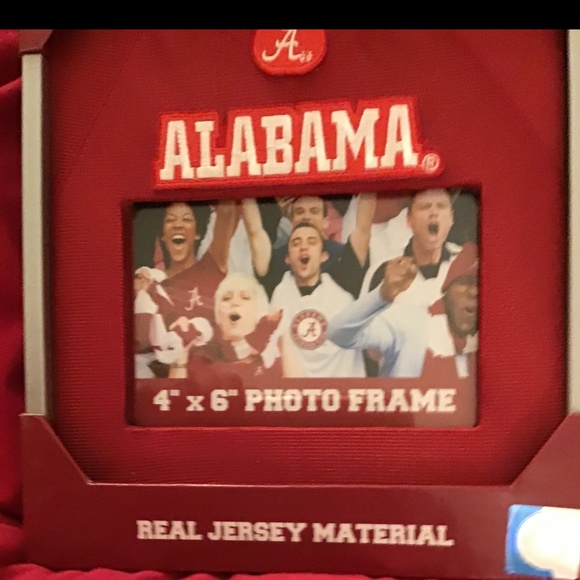 ALABAMA Photo Frames w/Jersey Fabric - Picture 2 of 2